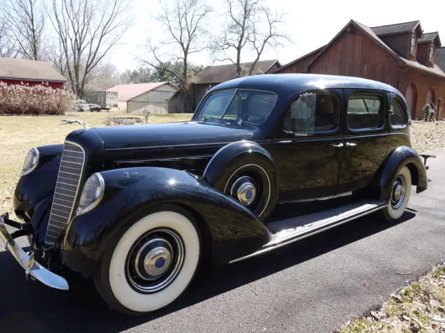 1937 lincoln 7 passenger sedan
