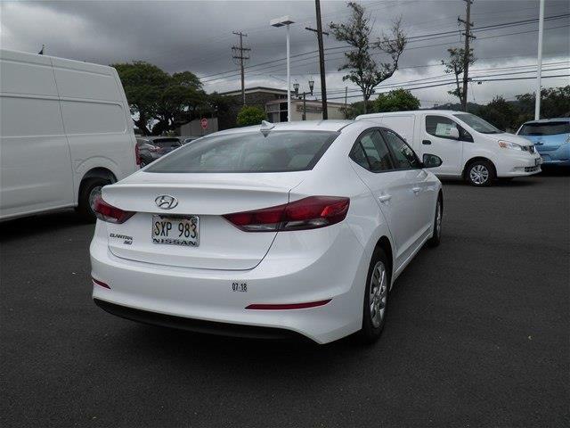 2017 hyundai elantra se se 4dr sedan 6m (us for sale in honolulu, hawaii