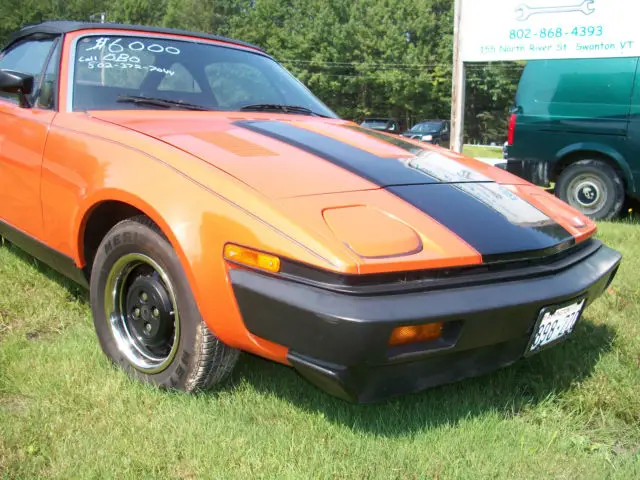 1979 triumph tr-7, barn find, convertible 2-door