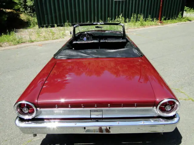 1963 galaxie 500xl convertible pwr top 352 v8 beautiful car