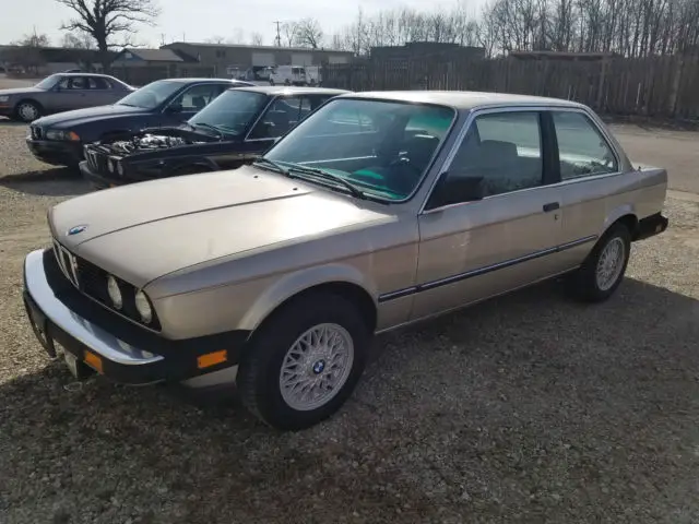 1984 bmw 325e only 49k miles! bronzit beige coupe - $6900