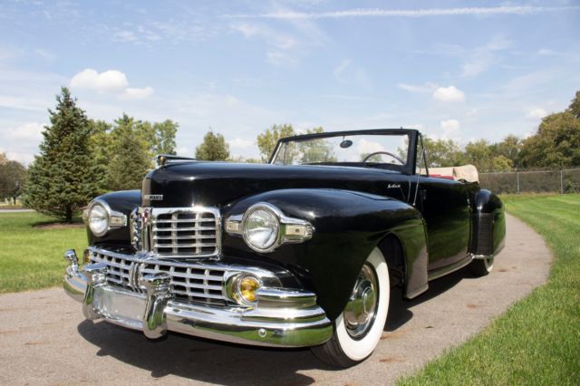 1947 lincoln continental cabriolet convertible