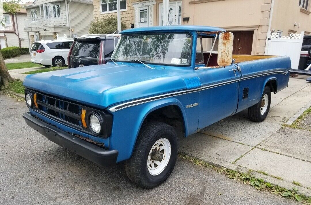 1969 dodge power wagon d200 4x4 318 v8 runs and drives!