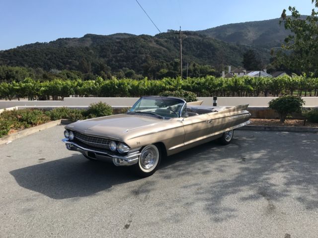 clean 1961 cadillac eldorado convertible biarittz ready for cruising!