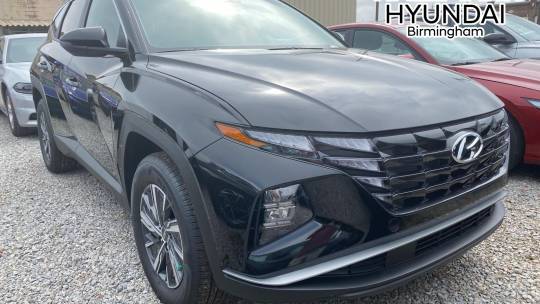 new 2024 hyundai tucson hybrid blue awd