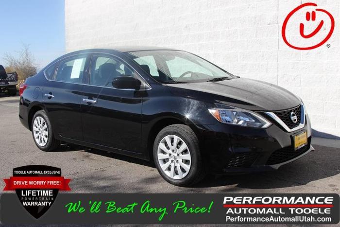2017 nissan sentra sv sv 4dr sedan for sale in erda, utah