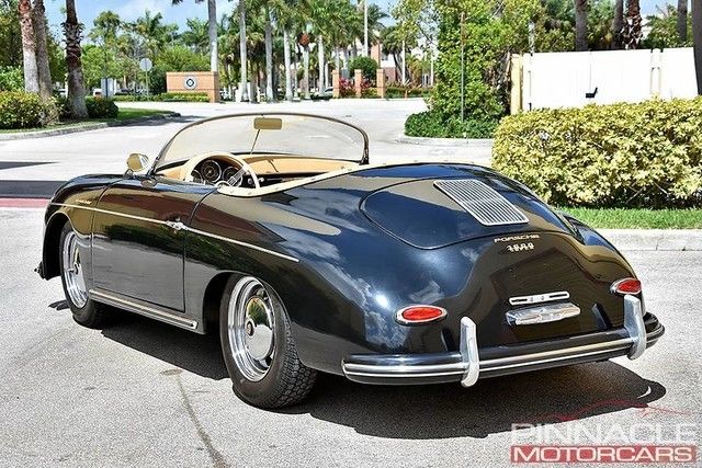 1957 porsche 356 speedster fiberfab build, 13k miles, fully documented