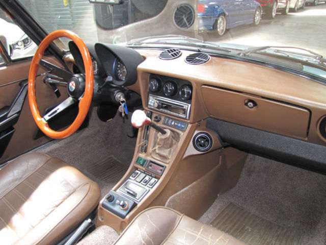 1982 alfa romeo spider veloce 76179 miles blue convertible 2.0l 4 cylinder manua