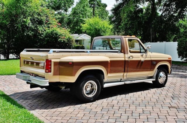 24ks real deal miles 85 ford f350 diesel factory air conditioning power steering