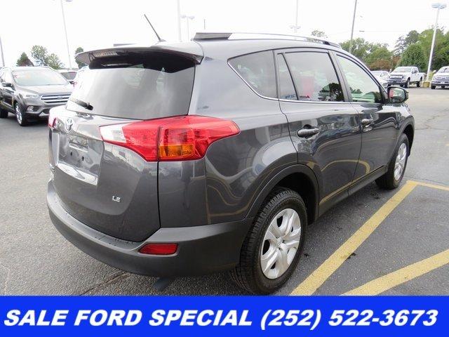 used 2015 toyota rav4 fwd le kinston, nc 28504 for sale in kinston, north carolina