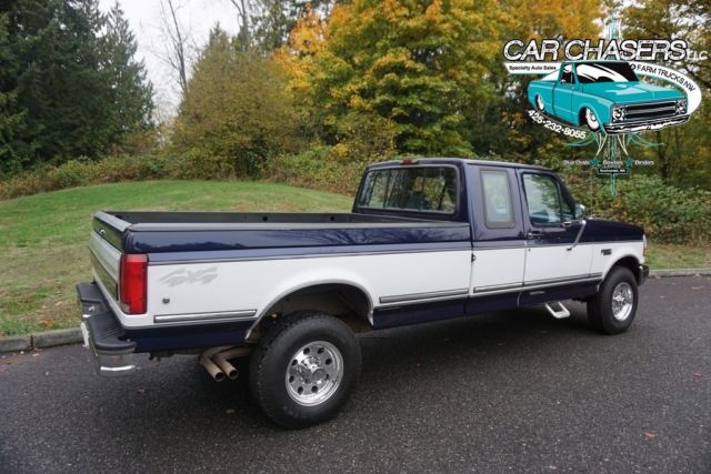 no reserve! solid all original survivor 2 owner xcab 460 v8 4wd xlt 150pix+video