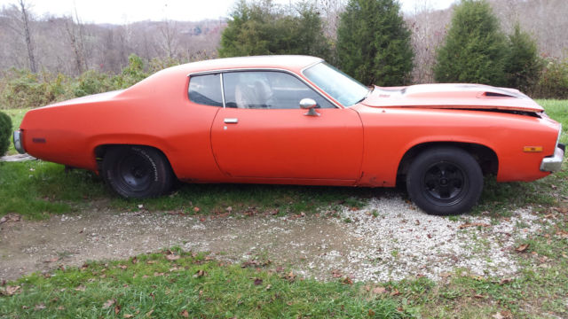 1973 plymouth roadrunner base 440 4 speed "no reserve"
