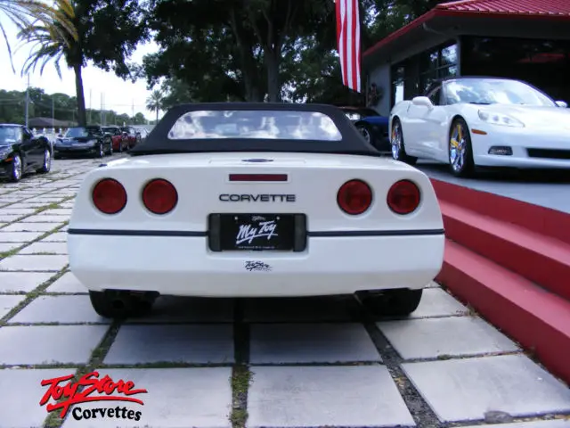 1986 corvette pace car replica