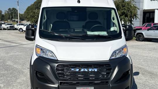 new 2024 ram promaster cargo van tradesman 2500 with passenger seat high roof 159"