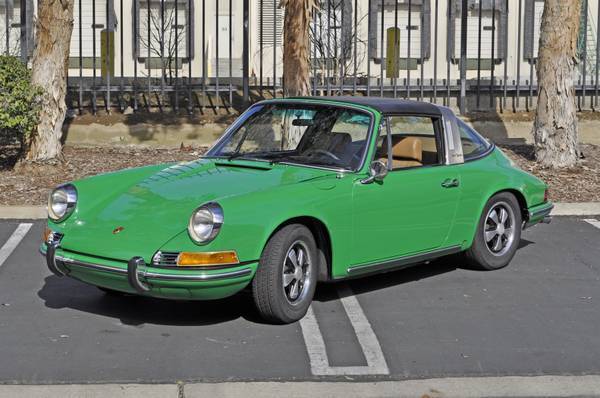 porsche 1970 911t targa