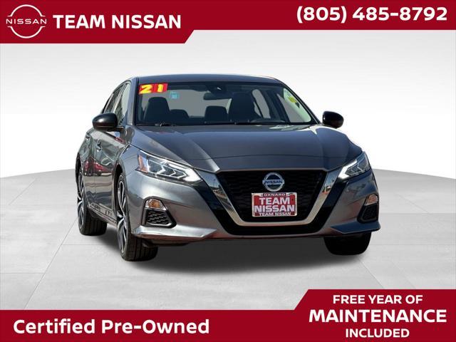 2021 nissan altima sr fwd