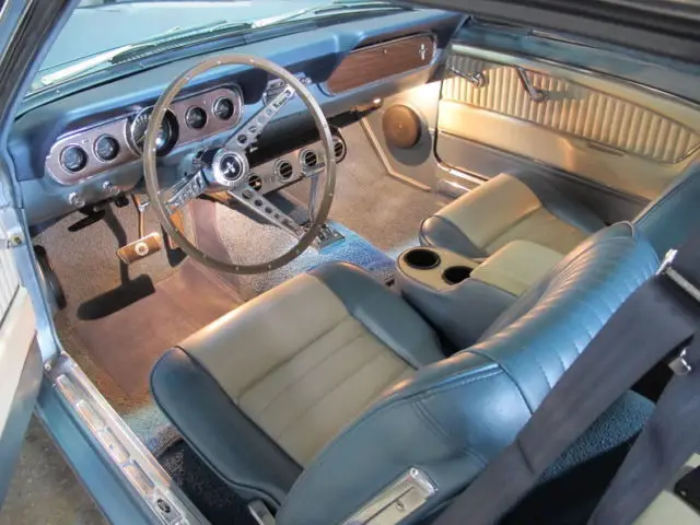 1966 mustang coupe, 289 4bbl, auto, a/c, pony interior, p/s, deluxe wheels