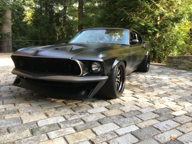 1969 ford mustang agent 47 harbinger prototype boss fastback resto mod muscle
