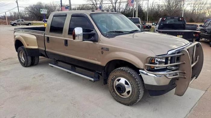 2004 ford f350 super duty crew cab lariat pickup 4d 8 ft in broken arrow, oklahoma