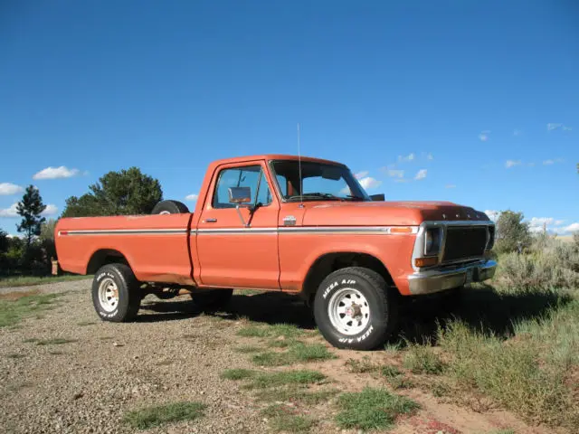 1978 ford f-150 custom standard cab pickup 2-door 5.8l