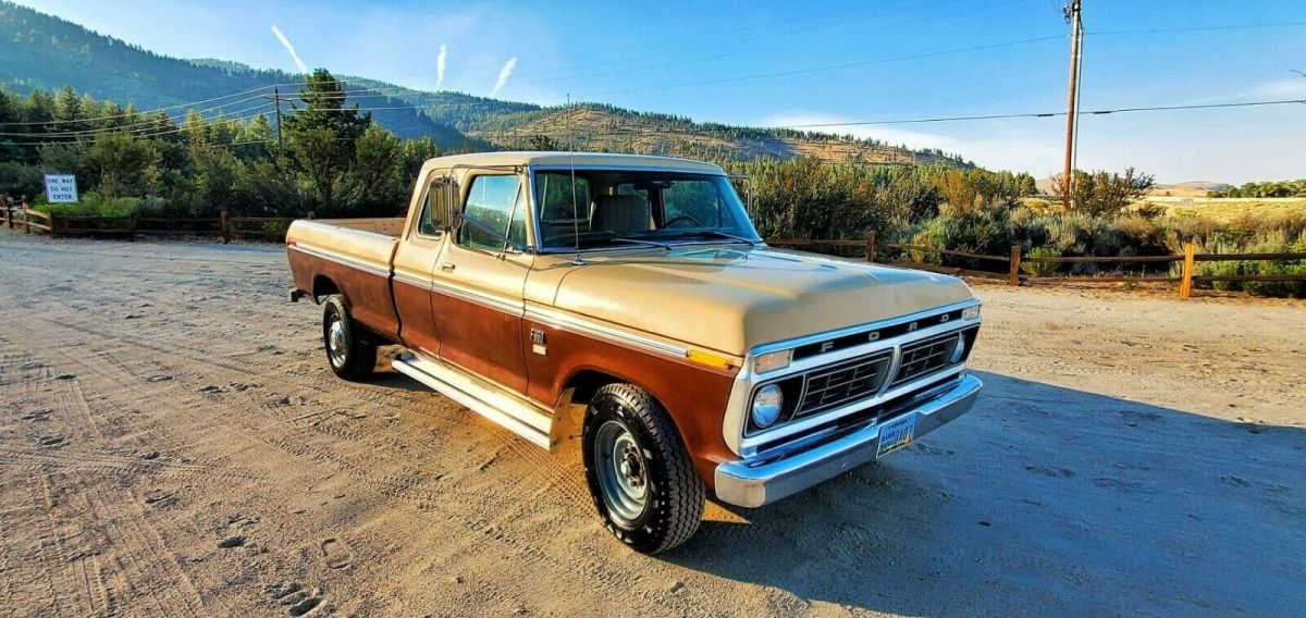 1976 ford f-350 camper special 7.5l