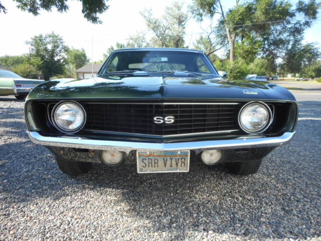 69 chevy ss camaro, 396 l79, auto from the jackson collection, 12k semi survivor