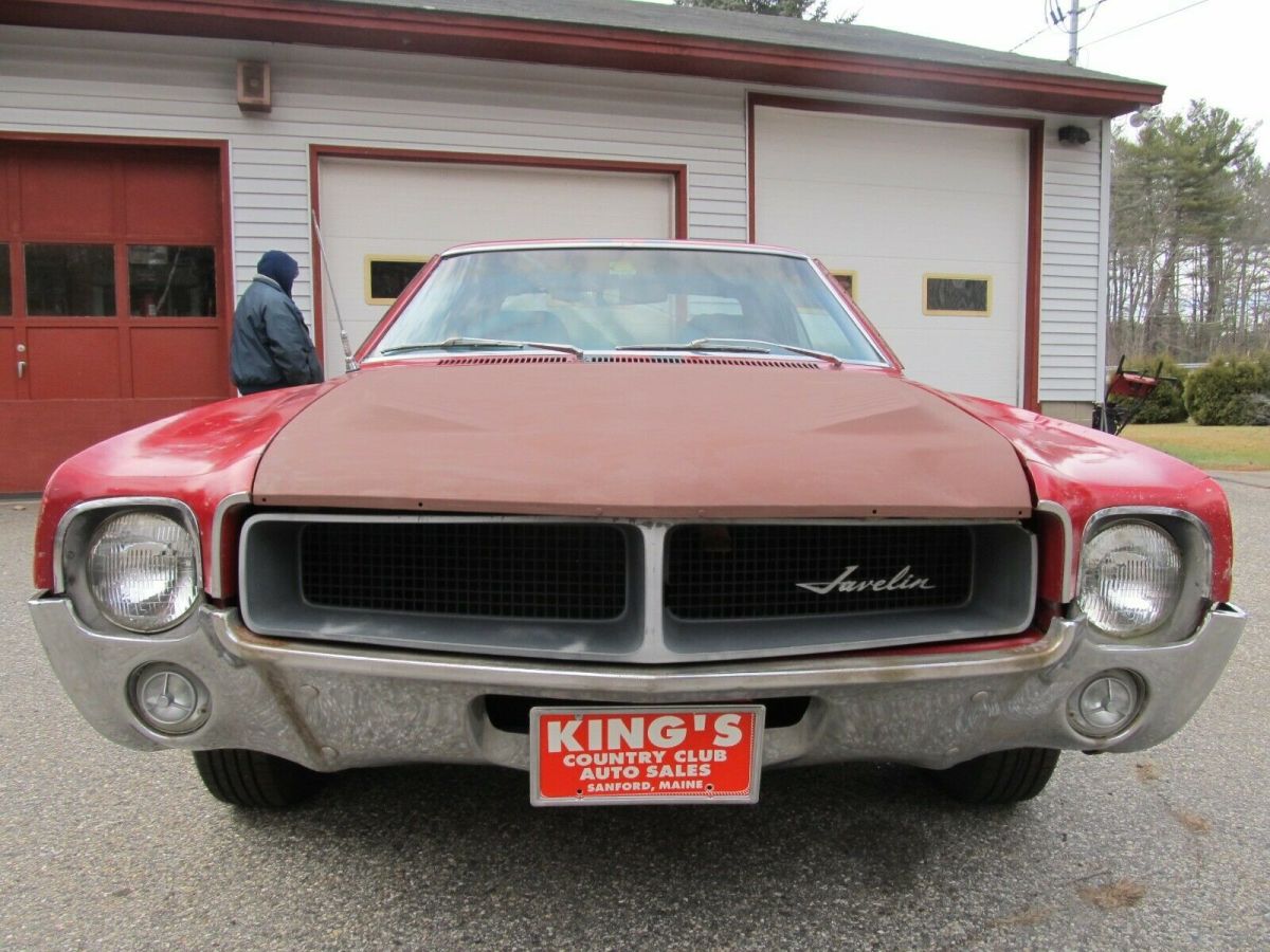 1968 amc javelin excellent project or parts donor no reserve