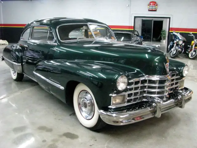 1947 cadillac series 62 sedanette coupe - nice original classic