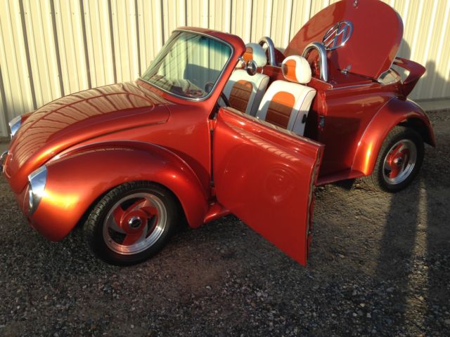 1978 volkswagen beetle - custom "rumble bug"