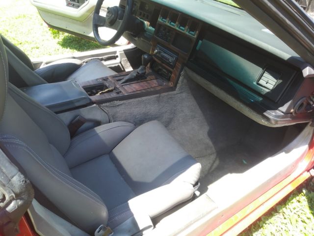 daily driver red 1987 corvette