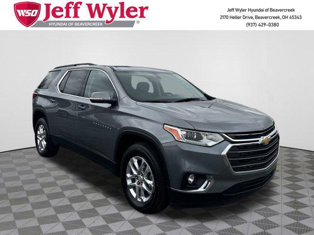 2021 chevrolet traverse lt leather