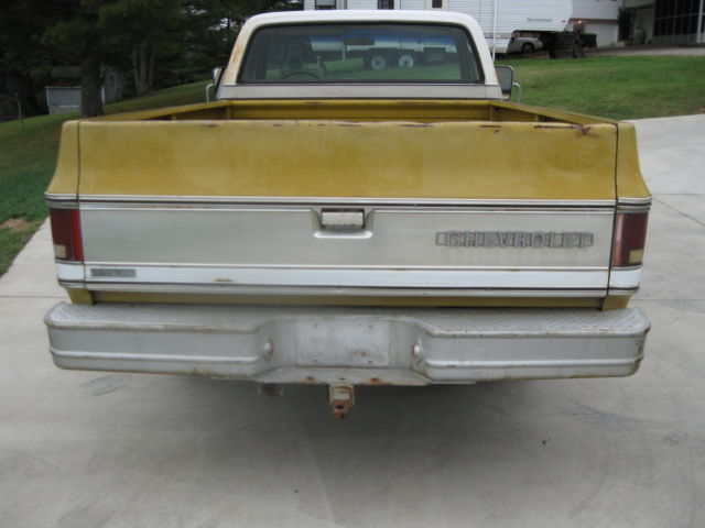 1973 chevy cheyenne pickup truck with 454 - 82,000 original miles