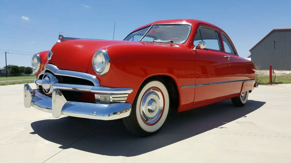 1950 ford deluxe business coupe! flathead v8! custom! low reserve!