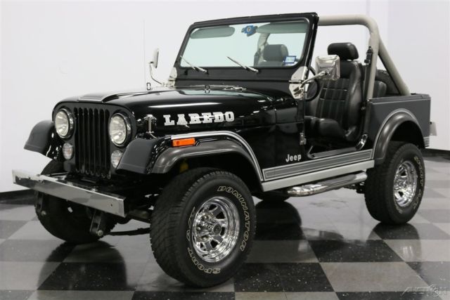 258 straight 6 cylinder auto air hardtop 4x4 4wd black 1982 laredo used 4.2l i6