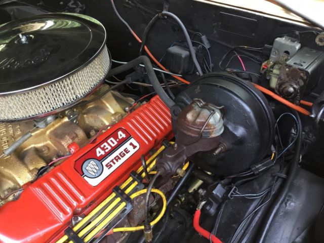 1965 buick skylark coupe hard top,original except 5 speed big block and paint