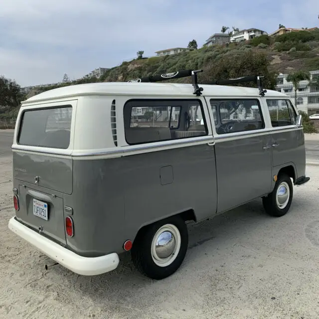 restored 1969 vw bus bay window weekender