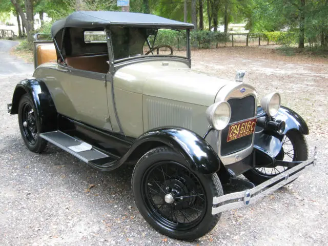 1928 ford model a roadster convertible rumble barn garage find no reserve
