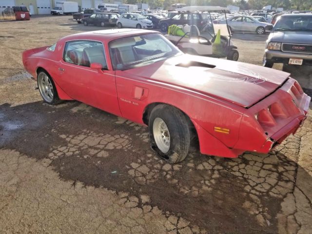1980 pontiac trans am red automatic