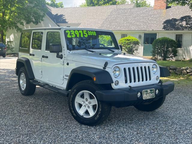 2018 jeep wrangler jk unlimited sport