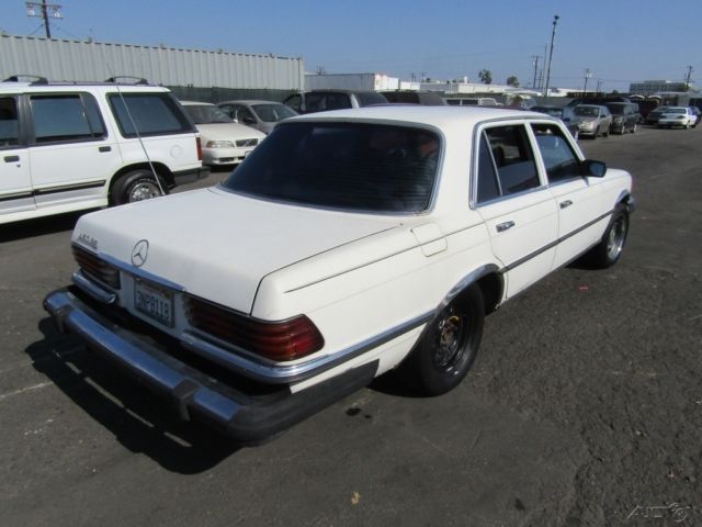 1976 mercedes-benz 450se 4-door sedan 6-cylinder gas automatic no reserve