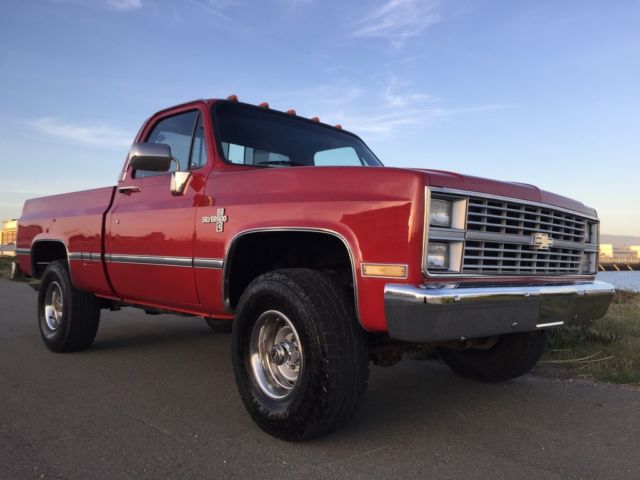 1984 chevrolet k10 silverado swb rust free original paint survivor no reserve