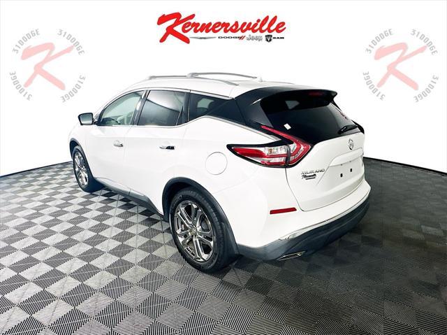 2016 nissan murano platinum