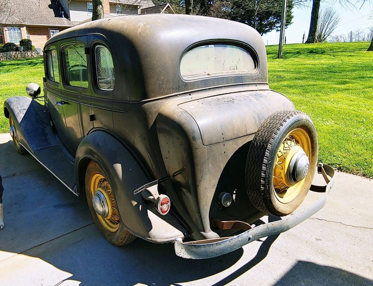 1934 chevrolet master black rwd automatic 4-door sedan