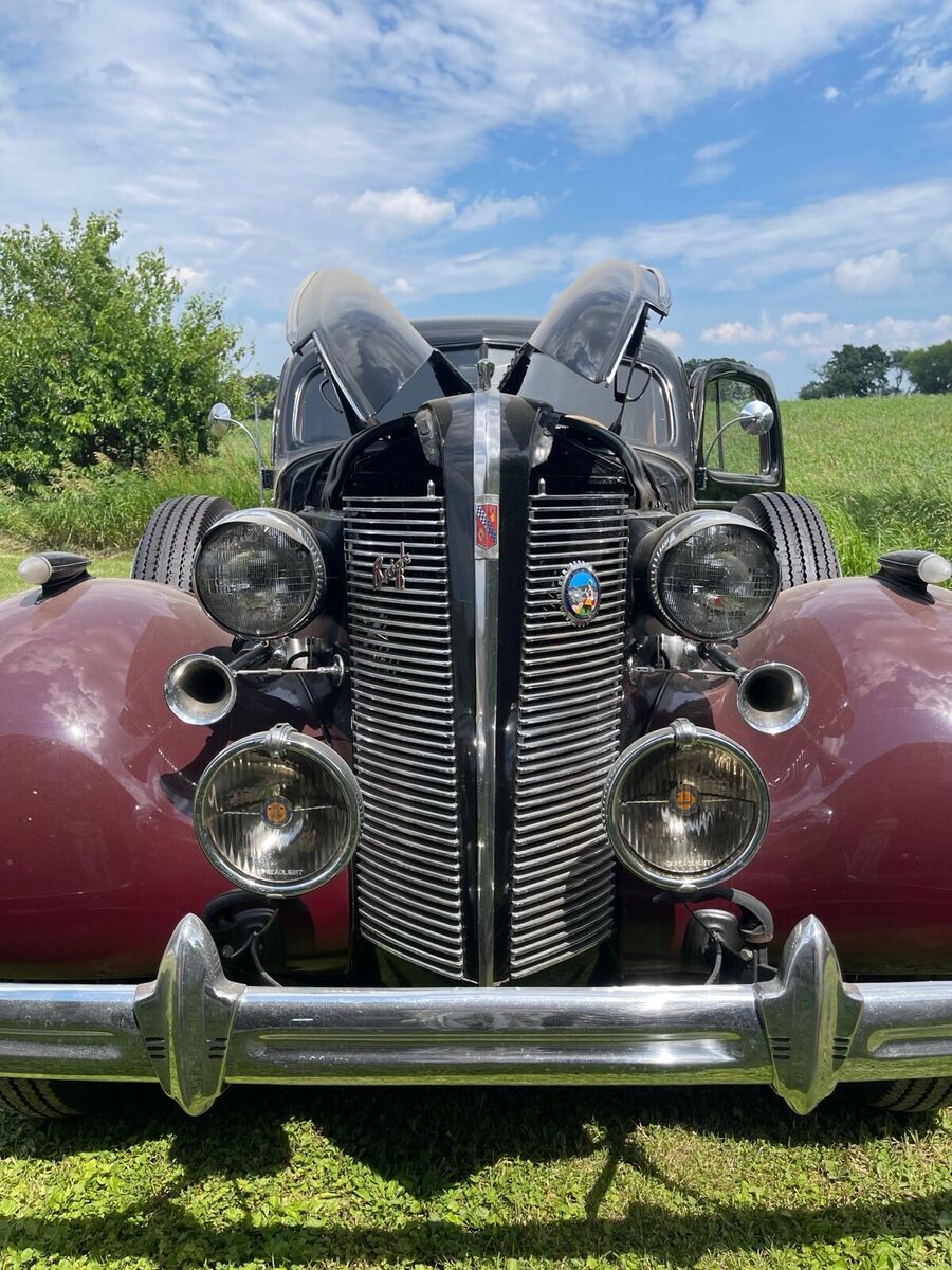 1937 buick series 90 black