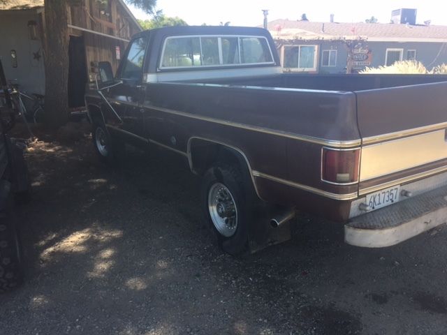 1977 chevrolet camper special 3/4-ton pickup 4x4 rare rare rare
