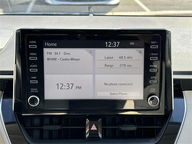 2020 toyota corolla hybrid le