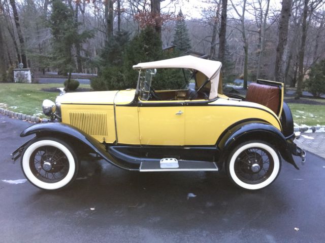 beautiful 1930 model a roadster with rumble seat