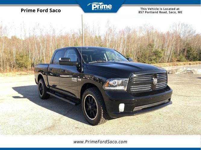 2014 ram ram pickup 1500 sport 4x4 sport 4dr crew cab 5.5 ft. sb pickup for sale in saco, maine