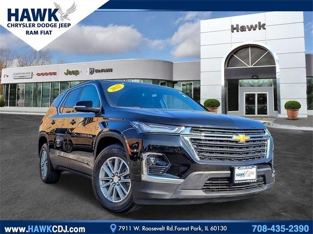 2022 chevrolet traverse lt leather