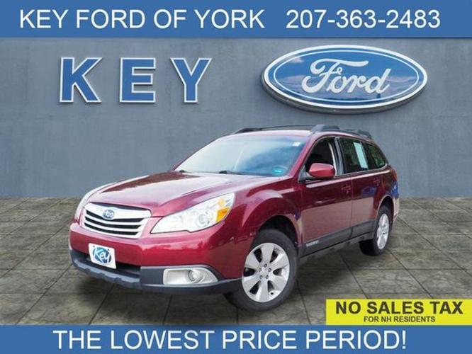 2012 subaru outback 2.5i awd 2.5i 4dr wagon cvt for sale in york, maine